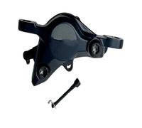 DTYBJN Freno de Tambor para Bicicleta BR M7100 BR-M7100 Pinza de Freno de Disco MTB 2 pistones con Pastillas de Freno Resina G05S J05A Metal J04C Freno de Tambor de Banda Trasera(1 PCS BR with Plug)