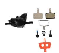 DTYBJN Freno de Tambor para Bicicleta Pinza de Freno de Disco hidráulico de Bicicleta MT200 con Pastillas de Freno de Resina B01S para Accesorios de Bicicleta MTB Freno de Tambor de Banda Trasera