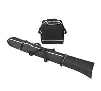 DTYBJN Funda para Botas y esquís Bolsa de esquí 2 Piezas y Almacenamiento Acolchado para Botas, Impermeable, para Viajes, Compatible con hasta 200 cm Talla 13 EE. UU Bolsa Botas Esqui(Ski Pack)