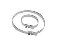 DTYBJN Kit de 2/10/12/24 Clips para Juntas homocinéticas, Ajustables, Acero Inoxidable, para Eje Acoplamiento, universales, para vehículos Todoterreno Bota De Junta CV(12set-24pcs)