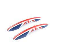 DTYBJN Maneta De Portón Trasero 2 Pegatinas para Manija De Puerta De Coche, Embellecedoras para F54 F55 F56 F57 F60, Diseño Exterior Manilla Tirador Lateral(Union Jack)