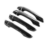 DTYBJN Manilla Tirador Lateral Maneta De Portón Trasero Cubiertas para manijas de puertas con volante a la izquierda compatibles con Peugeot 5008 MK2 P87 2017 2018 2019 2020 2021 2022 2023(Orange)