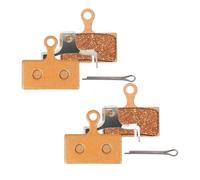 DTYBJN Pastillas de Freno hidráulicas para Bicicleta, 2 Pares, aptas para Shimano XTR M9000 M988 M985 XT 8000 M8000 M785 SLX M7000(2 Pairs Polymetal)