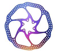 DTYBJN Rotor de Freno HS1 de 160mm y 180mm, Rotor de Bicicleta de montaña, 6 Blots, Disco de Rotor de Freno de Bicicleta Apto para Sram y Shimano(HS1-180mm-Galvanized)