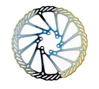 DTYBJN Rotores de Freno de Bicicleta 160 mm 180 mm 203 mm Rotor de Freno de Disco MTB Apto para Shimano Apto para SRAM Apto para línea Central(160mm Rainbow)