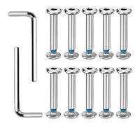 DTYGUIXE 12 Tornillos para Ruedas de Patines y 2 Llaves Tornillos para Patines en Línea de Hierro Accesorios para Patines Recambios para Reparar Ruedas de Patines en Línea Ruedas de Maleta