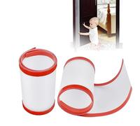 DTYGUIXE 2 Rollos de Protectores de Pellizco de Puerta Protector Antipellizco de Puerta para Niños de Cinta Adhesiva de Doble Cara Tope de Puertas para Proteger los Dedos de Pellizco