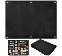 DTYGUIXE Expositor de Parches Tácticos, Organizador de Parches de 45 x 60 cm Tablero para Parches Plegable de Tela Oxford Impermeable Panel de Velcro para Parches para Colgar en la Pared
