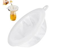 DTYGUIXE Tamiz de Filtro de Nailon Filtro de Vino de 400 Mallas Colador de Nailon de Malla Fina Adaptado para Embudo de 5 Pulgadas Filtro de Alimentos para Filtrar Aceite Mermelada Cafe Caldo