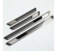 DTZHANGZE 4 Piezas Película Protectora para Umbral de Puerta de Coche para Skoda ELROQ AB 2025 (Elektro), Tiras de Umbral Puerta de Acero Inoxidable Coche Accesorios Tuning Automóviles