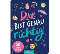Du bist genau richtig! – 50 tarjetas para ti – Ars Edition