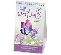 Du bist mir so wertvoll 2027: Postkarten-Kalender von Ruth Heil