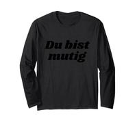 Du BIST mutig - Positive Affirmations Manga Larga