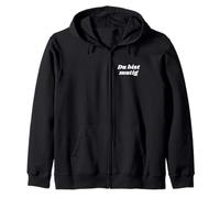 Du BIST mutig - Positive Affirmations Sudadera con Capucha
