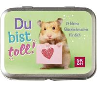 Du bist toll!: 25 kleine Glücklichmacher für dich | Komplimente zum Verschenken oder als Affirmationskarten zum Thema Glück, Mut und Selbstvertrauen