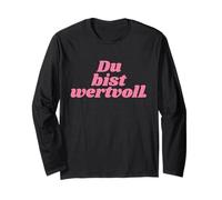 Du BIST wertvoll - Positive Affirmations Manga Larga