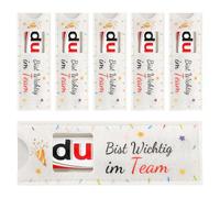 Du Bist Wichtig im Team, 20 Stück Hülle Filz für Schokolade Geschenke Chocolaoriegel Hülle Filz, Danke Dankeschön Geschenk für Kollegen Mitarbeiter Mitarbeiter Geschenk ohne Chocolate