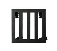 Du - Carrito de metal para macetas con ruedas, 40 cm, para interior/liEasy Transporte Jardín Macetero MoverBlack