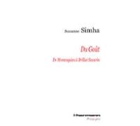 Du Goût De Montesquieu À Brillat-savarin (ebook)