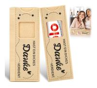 Du hast ein dicke Danke verdient Filzhüllen 12 Stück Danke Geschenk Danke Geschenk Mitarbeiter Freunde Familie Dankeschön Geschenke Klein, kleine Filzgeschenke