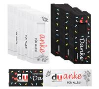 Du Hast Ein Dickes Danke Merdient, 30 Stück Dankeschön Geschenke Danke für alles Hülle Filz Geschenk Verpackung Kleine Dankeschön Geschenke Dankes für Kollegen Teams Erzieherin, ohne Schokolade