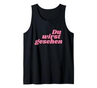 Du wirst gesehen - Positive Affirmations Camiseta sin Mangas