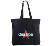 Dua Lipa Merch - Bolso de mano oficial (Negro, Negro, One Size, Dua Lipa), negro, Taille unique, Dua Lipa - Bolso oficial