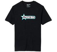 Dua Lipa Camiseta Unisex Oficial con Logotipo de Merch DL, Negro, L