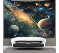 DUABELPHF El universo Estampado 3D Tapices Decoración De Pared Estética Tapiz De Pared Paño De Pared Para Dormitorio, Sala De EEstrella, Dormitorio Y Decoración De Habitación Tapiz 150cmx200cm