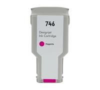 DUAEANXI Cartucho de Tinta pigmentada 300ml 747 746 Compatible con impresoras DesignJet Z6 Z9 Z9+(746-M-300ML)