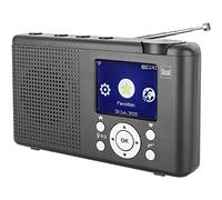 Dual 76524 MCR 200 Internet Radio de Mesa por Internet, Dab+, Dab, Radio por Internet FM, Dab+, FM, USB, Bluetooth, Negro