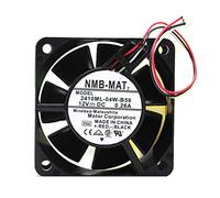 Dual Ball Cooling Fan for NMB 2410ML-04W-B59 12V 0.26a,Inverter Fan 2410ML-04W-B59 6025 6CM 3wire