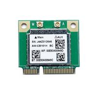 Dual Band Realtek RTL8821 AW-CB161H Tarjeta Wifi Wlan 4.0 Combo InaláMbrico Medio Adaptador PCI-E 433Mbps 802.11Ac