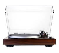 Dual CS 518 WN - Tocadiscos de vinilo, Manual, Preamplificador integrado, MM, Tracción por correa, Discos de vinilo, Discos de 45 RPM, 78 rpm