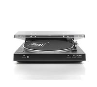 Dual DT 210 USB - Tocadiscos para equipo de audio (USB, 35/45 rpm), color negro