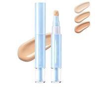 Dual-effect concealer & foundation,Hydrating Makeup,Waterproof Long Lasting Sponge Tip Concealer for Acne Marks, Spots & Hyperpigmentation (Pink)
