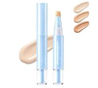 Dual-effect concealer & foundation,Hydrating Makeup,Waterproof Long Lasting Sponge Tip Concealer for Acne Marks, Spots & Hyperpigmentation (White)