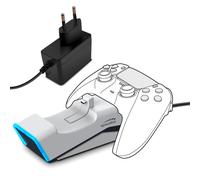 Dual Estación de Carga Cargador Alimentación Netz-Lader para Sony PS5 Dualsense