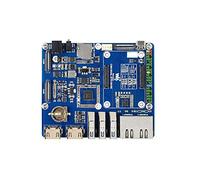 Dual Gigabit Ethernet Base Board Designed For All Variants of Raspberry Pi Compute Module 4,Suitable for Evaluating The CM4