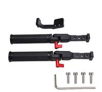 Dual Handle Grip Handlebar for RS2 Gimbal Stabilizer, Aluminum Alloy Dual Handlebar with 1/4 Inch Screw Hole and Cold Shoe Mount for RSC2, Pot - Lift & Two - Handed