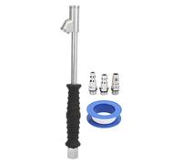 Dual Head Chuck | 1/4 Inch NPT Leakproof Tire Inflator | Compressor Attachment for Truck/Bus/Car/Motorcycle | 2 in 1 Pressure Check & Quick Inflation