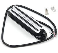 Dual Hot Rails Humbucker Strat Pickup tamaño de bobina única para guitarra eléctrica Fender ST Stratocaster Squier con tornillos y resortes