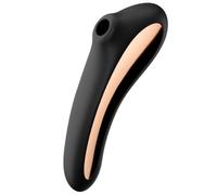 Satisfyer dual kiss estimulador clitoris - negro