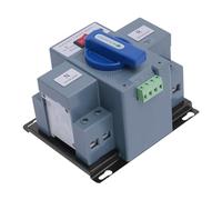 Dual Netzteil ATS Automatic Transfer Switch Automatisch Transferschalter Power Automatic Notstrom Umschalter Leistungsschalter Hutschriene Netz Lastumschalter,63A,2P