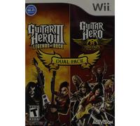 Dual Pack Guitar Hero III y Guitar Hero Aerosmith - Nintendo Wii (Renovado)