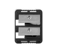 Wet n Wild Dual Pencil Sharpener, Sacapuntas Doble con Hojas Afiladas para Afilar los Lápices de Ojos, Perfiladores de Labios y Lápices de Cejas de Diferentes Tamaños, Fácil de Limpiar y Guardar