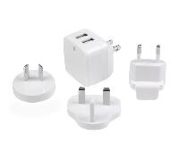 StarTech.com Cargador de Pared USB de 2 Puertos para Tablets Smartphones - Carga