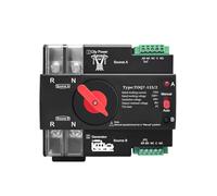 Dual Power Automatic Transfer Switch, Interruptor de transferencia automático de doble potencia, 220 V-230 V, 2 polos, 63 A/100 A/125 A, TOQ7(100a)