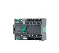 Dual Power Automatic Transfer Switches Rail Uninterrupted 63A 100A 50/60HZ HQ 2P 3P 4P 220V(3,220V 20A)