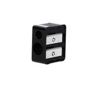 Wet n Wild Dual Pencil Sharpener, Sacapuntas Doble con Hojas Afiladas para Afilar los Lápices de Ojos, Perfiladores de Labios y Lápices de Cejas de Diferentes Tamaños, Fácil de Limpiar y Guardar